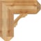 Ekena Millwork Olympic Craftsman Rough Sawn Bracket, Western Red Cedar, 6"W x 18"D x 18"H BKT06X18X18OLY04RWR - alternate 2